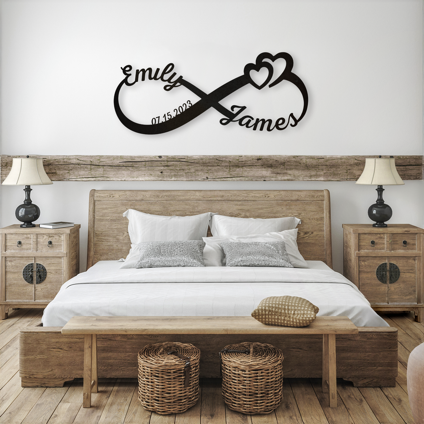 Personalized Infinity Love Sign