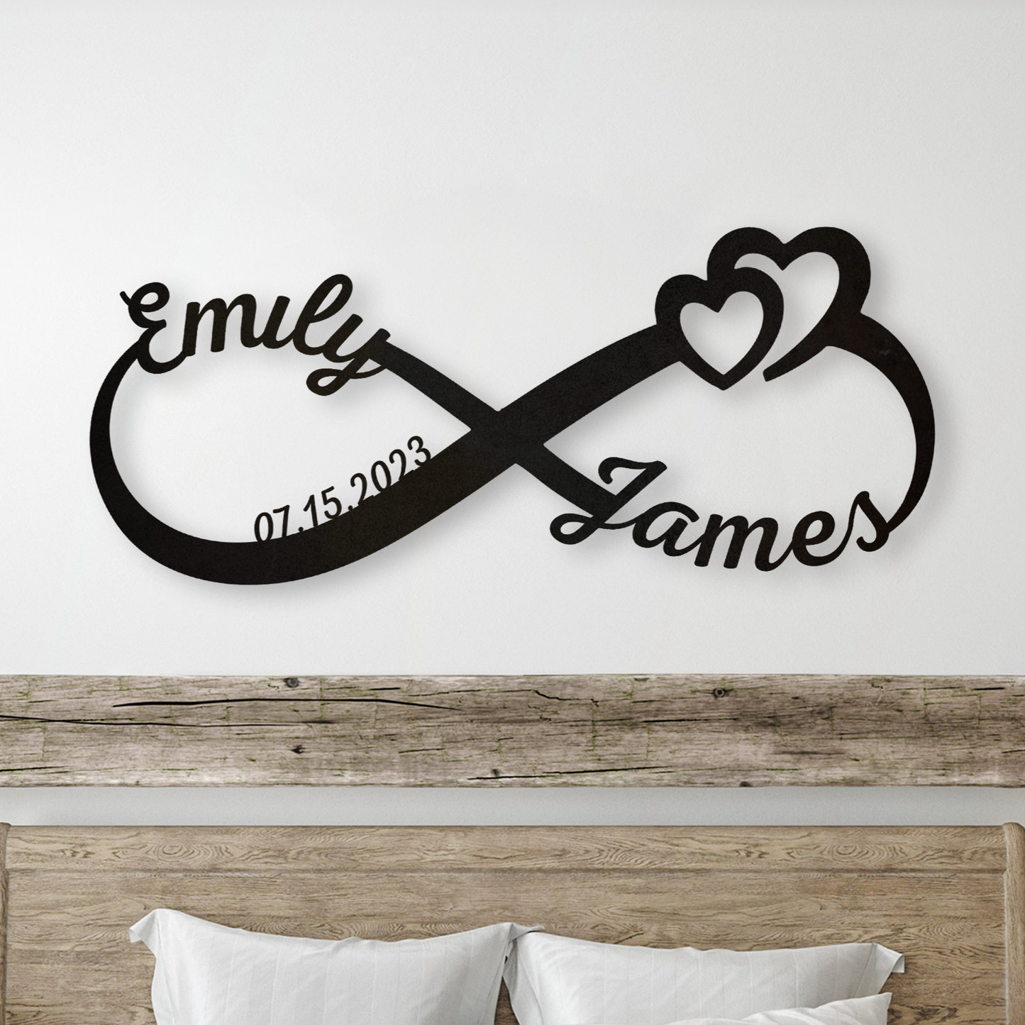 Personalized Infinity Love Sign