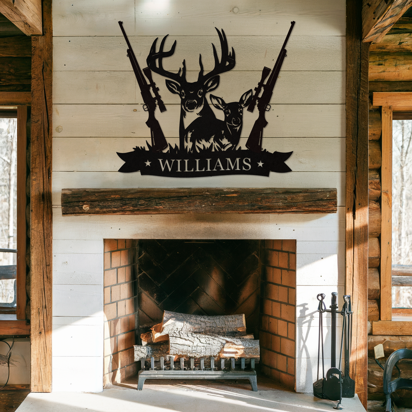 Personalized Deer Hunting Sign
